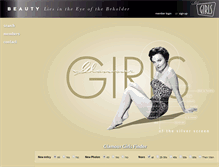Tablet Screenshot of glamourgirlsofthesilverscreen.com